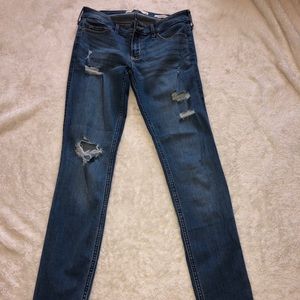 Ripped Hollister Skinny Jeans